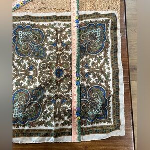 Italian Silk Vintage Scarf